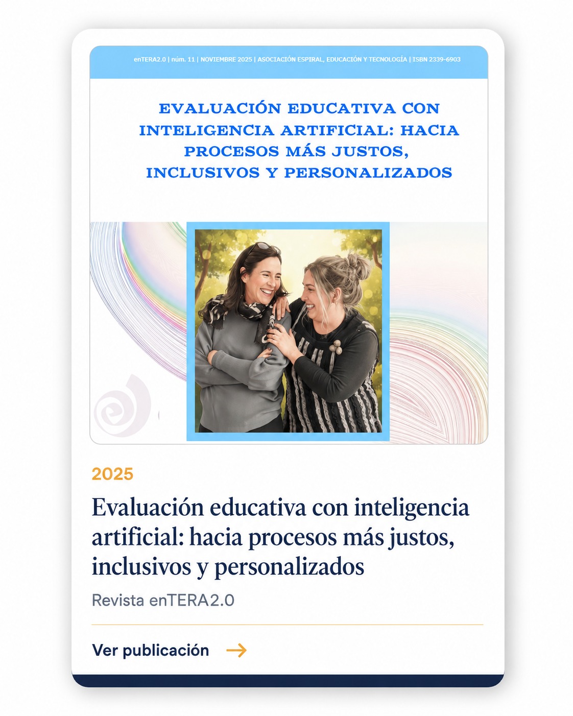 Evaluación educativa con inteligencia artificial: hacia procesos más justos, inclusivos y personalizados