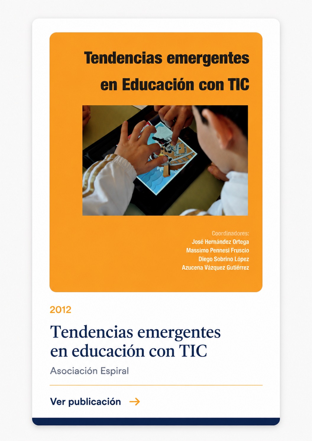 Tendencias emergentes en educación con TIC